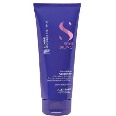 Imagem de Condicionador Anti-Yellow Blond Alfaparf 200ml Neutraliza Tons Amarela