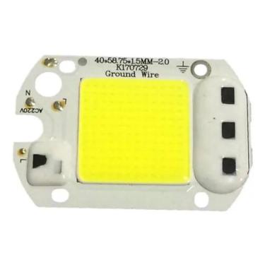 Imagem de Kit 20 Chip Led 50W 6000K Inteligente Funciona Sem Reator 220V