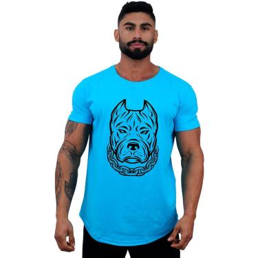 Imagem de Camiseta Longline MXD Pitbull Gangster Masculina-Masculino