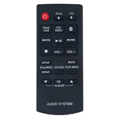 Imagem de Allimity N2QAYC000081 Controle remoto substituído adequado para sistema de áudio Panasonic SC-HC58EG-W SC-HC37GK-S SC-HC58 SC-HC38
