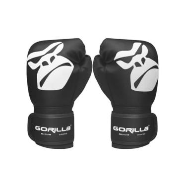 Imagem de Luva De Boxe Infantil 08 Oz Para Crianças de 09 A 12 anos Menino Menina Treino Profissional Gorilla