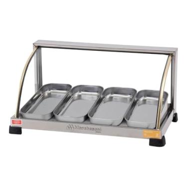 Imagem de Estufa Curva Marchesoni Ouro Inox