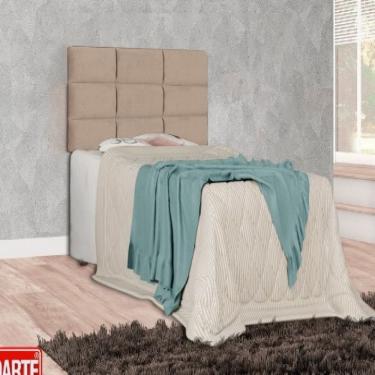 Imagem de Cabeceira Solteiro Bronze Tuboarte Castor Amassado