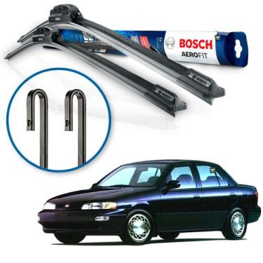 Imagem de Par Palheta Limpador Parabrisa Bosch Kia Sephia 1997 1998 1999 2000