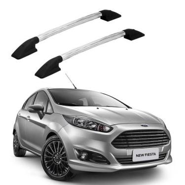 Imagem de Rack Teto Longarina New Fiesta 2014 2015 2016 Alumín. Paraf. - Solar