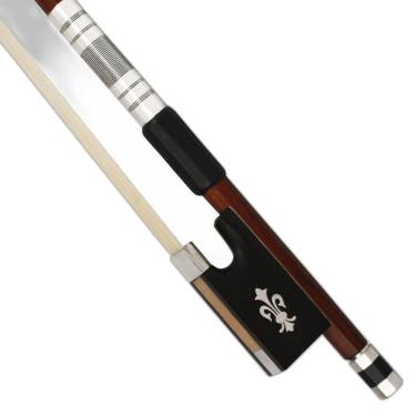 Imagem de Arco Violino 4/4 Arco Flor de Lis Guarnição Prateada