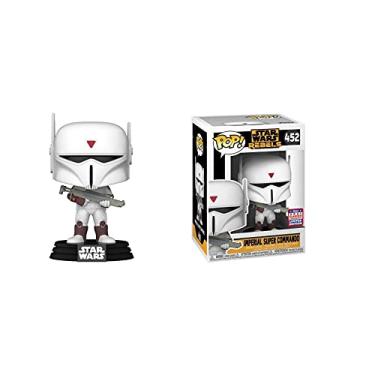 Imagem de Funko Boneco Pop Star Wars Imperial Super Commando Bobblehead 2021 FunKon Shared Summer Exclusive 452