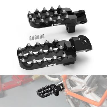Imagem de NICECNC Apoio Para Os Pés Maior Ajustável Preto, 20 Mm, Inferior, Compatível Com 790, 890 Adventure/R 2019-2024, 690 Enduro R Smcr 2008-2024, Husqvarna 701 Enduro/Supermoto 2016-2024