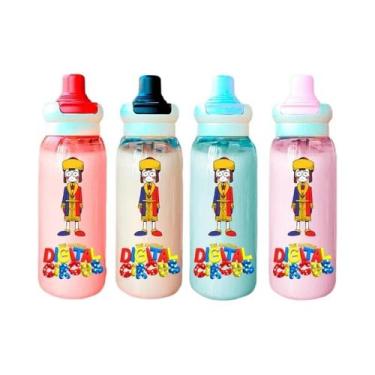 Imagem de Copo De Palha Digital De Circo À Prova De Vazamento De 700 ML Para Esp