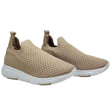 Imagem de TÊNIS FEMININO KNIT COMFORTFLEX (Nude, BR, Adulto, Numérico, 35)