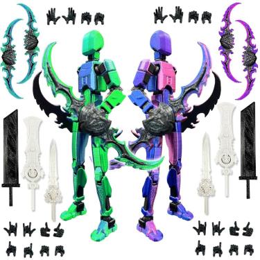 Imagem de Conjunto de bonecos de ação SANSGOUP T13 Titan 13 Lucky Dummy 13 Toy