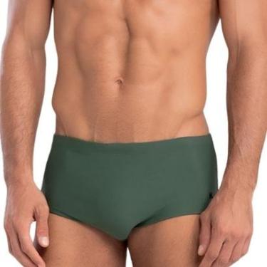 Imagem de Sunga Mash Slip Adulto Masculina com Cordão de Regulagem e Forrada Moda Praia FPS 50-Masculino