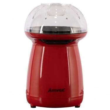 Imagem de Mini Pipoqueira Eletrica 1200W Amvox Vermelha 220V