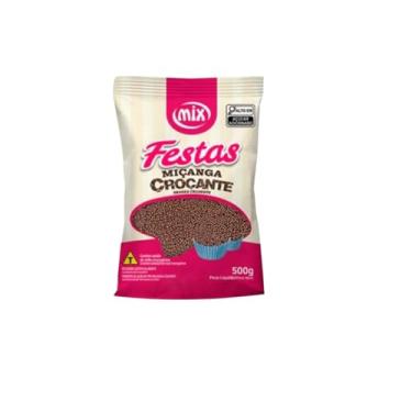Imagem de Confeito Miçanga Brigadeiro 500g Mix