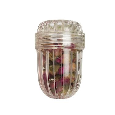 Imagem de Infusor de frutas, infusor de chá. Coador de chá de plástico com uma pequena malha de filtro e tampa, coador de saquinho de chá reutilizável, infusor de chá para bules e xícaras (plásticos)
