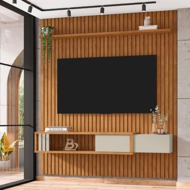 Imagem de Painel Para 75 Polegadas Sao Nature Off White