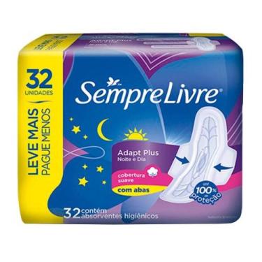 Imagem de Absorvente Sempre Livre Tri Protect Noturno Cobertura Seca com Abas Le