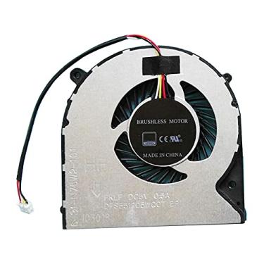 Imagem de Ventilador de refrigeração da CPU do laptop para CLEVO N750WU N850EK DFS551205WQ0T-EP DFS551205WQ0T-FKLF 6-31-N75W2-101 DC5V 0.5A