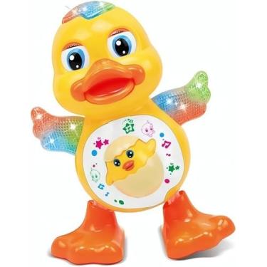 Imagem de Brinquedo Interativo Musical Mexe Danca Luz e Som Dancing Infantil com LED, Som e Movimento – Brinquedo Interativo e Divertido para Crianças, Ideal para Estimular a Coordenação (Pato)