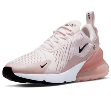 Imagem de Nike T nis feminino WMNS Air Max 270 AH6789 100 Branco/Preto, Rosa/preto claro, 12