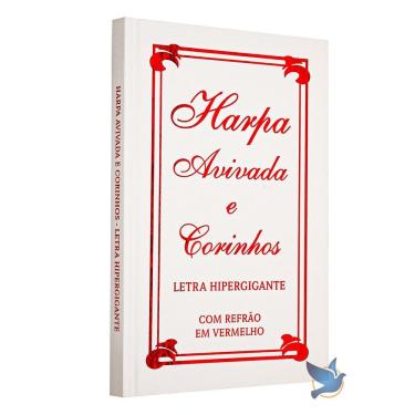 Imagem de Harpa Cristã Louvores Evangélicos Letra Hipergigante Capa