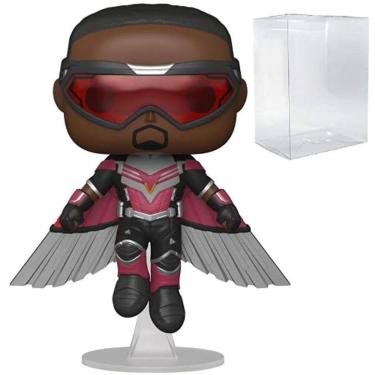 Imagem de Funko Pop! Marvel: The Falcon and The Winter Soldier - Falcon (Flying) Vinyl Figure (Empacotado com Caixa Pop Protetor Case)