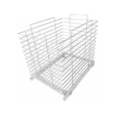 Imagem de Tulha Deslizante Cesto De Roupa De Base C Trilhos Jomer 8692