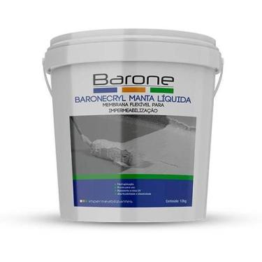 Imagem de Manta Líquida Emborrachada Impermeabilizante Barone 12kg