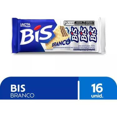 Imagem de Kit c/ 3 Chocolate Bis Branco 100,8gr Lacta