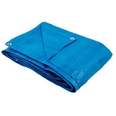 Imagem de Lona Azul Reforçada 3x3 metros 100 Grs 150 micras AJAX
