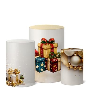 Imagem de Trio Capas De Cilindro C/Elastico Veste Facil Natal (CLNAT056)