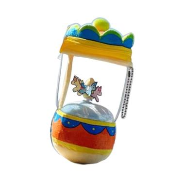 Imagem de TTETTZ Brinquedo Giratório com Cordão, Brinquedo Interativo Macio, Bolsa Giratória para Cavalo