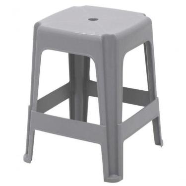 Imagem de Banqueta Tramontina Icaraí Cinza