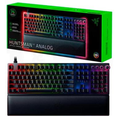 Imagem de Teclado Gamer Raze Huntsman V2 Analog Us Rz03-03610200-r3u1