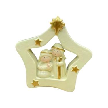 Imagem de Generic Conjunto de Presépio em Miniatura, Ornamento para Festa, Escultura de Resina, Presente Religioso