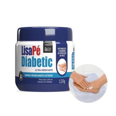 Imagem de Creme para Rachadura nos Pés Diabéticos Ultra Hidratante LisaPé Diabet