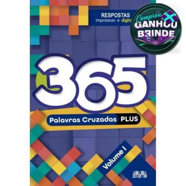 Imagem de Livro 365 Palavras Cruzadas Plus - Volume I Crianças Filhos Infantil D