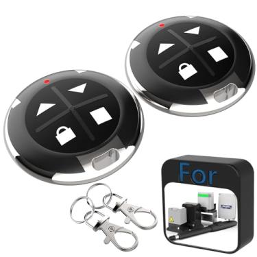 Imagem de Blütezeit Controle remoto para abridor de portão giratório MS600/MS650, transmissor de operador de portão de chaveiro de 433 MHz com 4 botões (compatível com motores de portão da série ME-GO, ME-BG