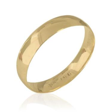 Imagem de Aliança Anatômica em Ouro 18k - Ivan Joias