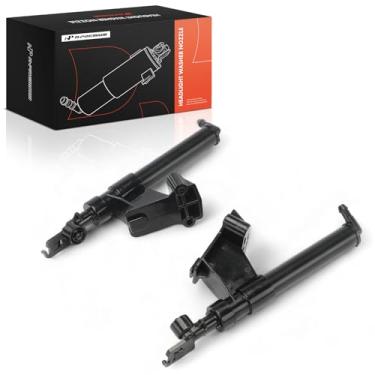 Imagem de A-Premium 2 bocais dianteiros de lavador de farol esquerdo e direito compatíveis com Volvo S40 2011, V50 2010-2011, lado do motorista e do passageiro