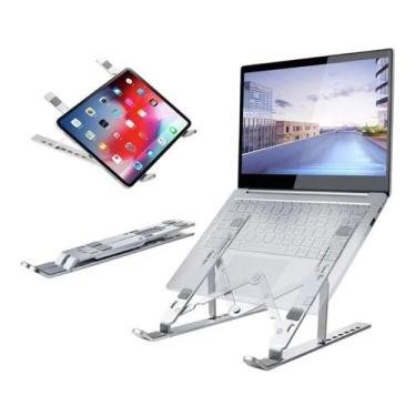 Imagem de Suporte para Notebook Base Regulável Premium Home Office Plástico