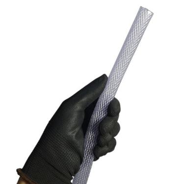 Imagem de 5 Metros de Mangueira PVC Trançada Poliéster PT250 1/2 Polegada Borrac