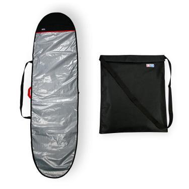 Imagem de Capa prancha longboard refletiva 9`0 a 9`4 com wetsuit bag