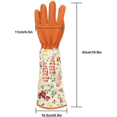 Imagem de Rose Podando Luvas Mulheres Homens, Luvas de Jardinagem à Prova de Esp