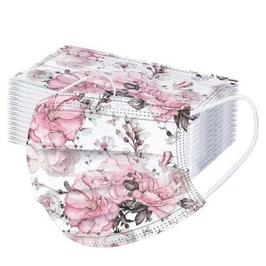 Imagem de Máscara descartável de impressão de desenhos animados à prova de poeir