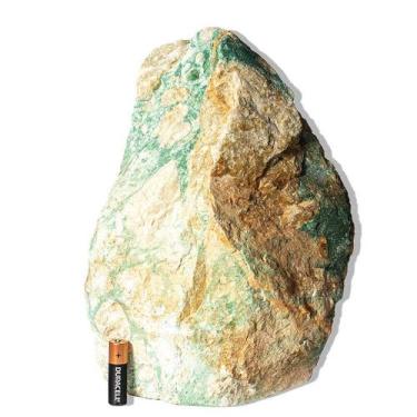 Imagem de Jadeíta Pedra Pé Serrado Natural 7,6Kg 28cm Tipo B - Gema Bruta Verde 