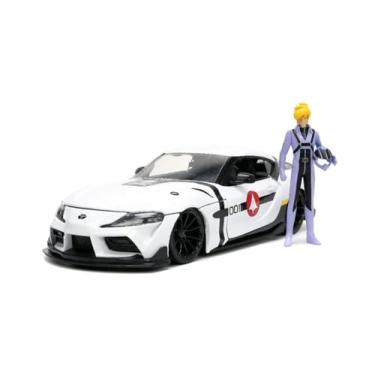 Imagem de MINIATURA 1/24 2020 TOYOTA SUPRA ROBOTECH ROY FOCKER