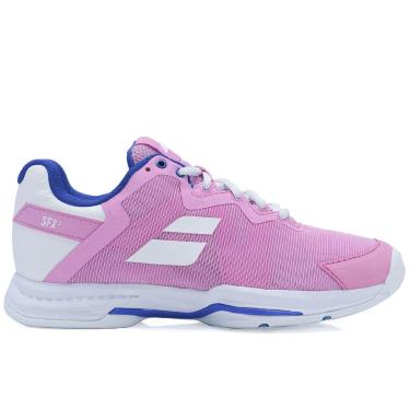 Imagem de Tênis Babolat SFX3 Rosa Branco e Azul-Feminino
