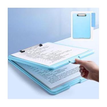 Imagem de Pasta Sanfonada Com 12 Divisórias Pasta Prancheta Tamanho A4 Escritóri