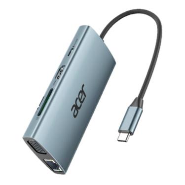 Imagem de Hub ACER USB ODK390 com Cabo TIPO-C 9 em 1 - GP.DCK11.02C